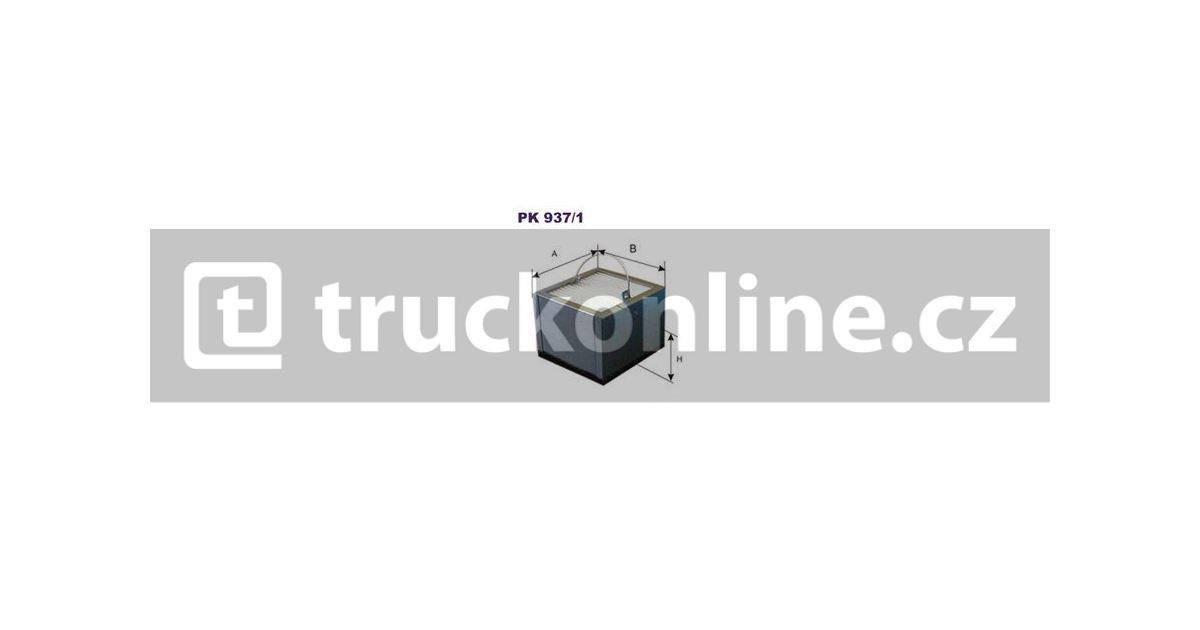 Palivový filtr FILTRON E1030K, PK 937 | truckonline.cz