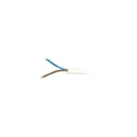 Kabel 2-žilový 2x0,75mm, izolovaný, bílý