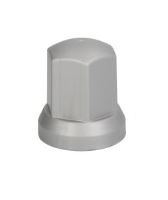 Krytka kolového šroubu CARGO 33 mm, šedá, vyšší