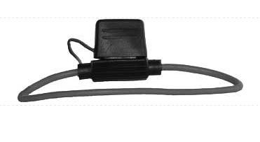 Pojistkové pouzdro pro ploché pojistky, vodič 1,5mm