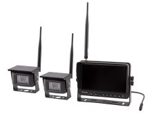 Kamerový WIFI set - 7&quot; monitor, 2x bezdrátová kamera