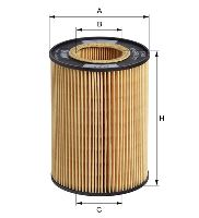 Olejový filter HENGST E34HD151