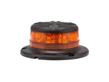 LED maják Luminex, oranžový, pevné uchycení