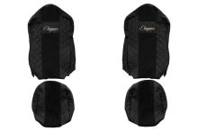 Kožené autopotahy Iveco Stralis S-Way od 2019, černé