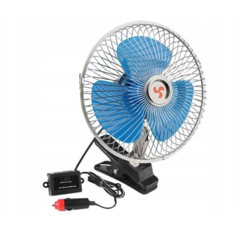 Ventilátor do kamionu 24V s clipem