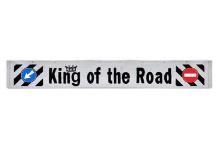 Dlouhá zástěrka King of the Road - bílá, lisovaná