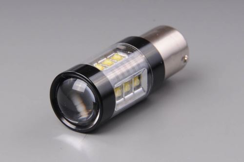žárovka LED 12V-24V 21W BA15s čirá 80W CANBUS