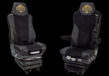 Autopotahy PRESTIGE pro MAN TGA/TGX/TGL řidič pás v sedačce, černé