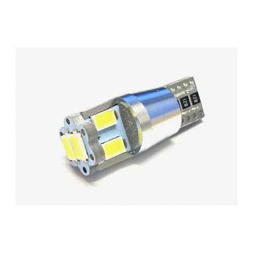 LED žárovka 12V 5W W2,1x9,5d čirá 6xLED 5630 CANBUS