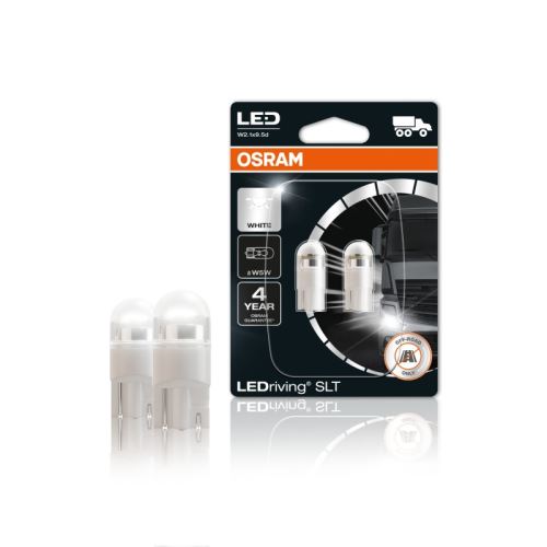 2ks LED 24V W2,1x9,5d OSRAM LEDdriving SLT