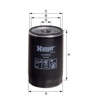 Olejový filtr MANN W1160 (3322)