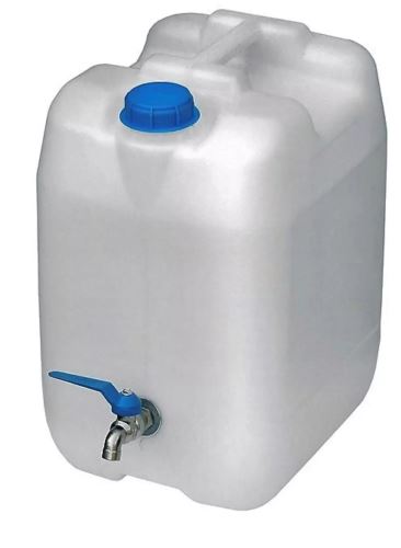 Kanister na vodu s kovovým kohútom 20L