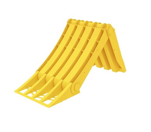 Zakládací klín 200mm - skládací, plast