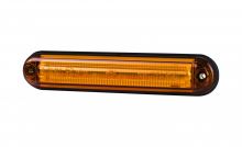 Poziční světlo 6x LED SLIM LD2333, oranžové