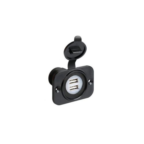 Vestavná USB zásuvka kulatá, UNI