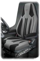 Autopotahy Premium Scania od 2017 - kožené, šedé