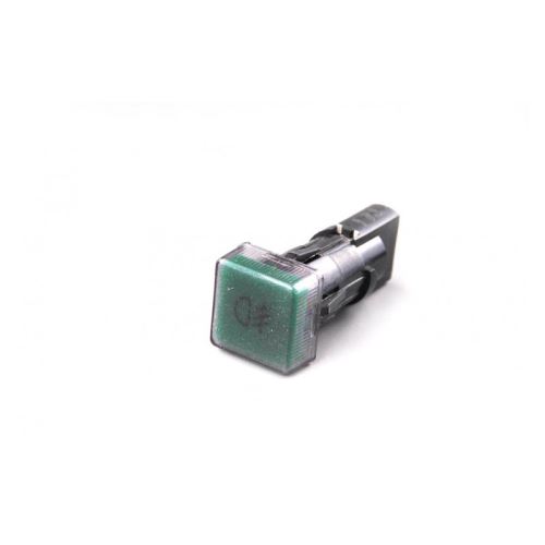 Kontrolka čtvercová 2x2cm přední mlhová světla (zelená)