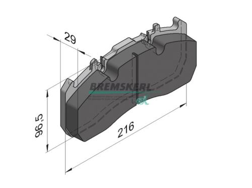 Bremskerl 29173
