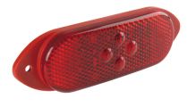 Pozičné svetlo Lamberet LED, červené
