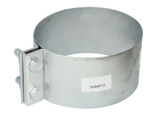 Spona výfuku plochá 138mm