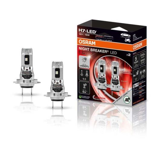 Osram Night Breaker LED H7 12V - SPEED, 2ks