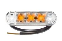 Poziční světlo LED Proplast Pro-Slim 24V, oranžové