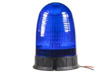 LED maják, 12-24V, 80x SMD5050, ECE R10, modrý