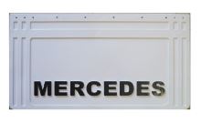 Zadná zásterka MERCEDES - biela