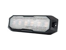 LED výstražné světlo - žluté/bílé