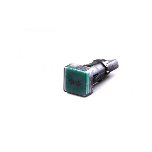 Kontrolka čtvercová 2x2cm blinkr (zelená)