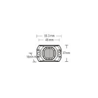 Světlo výstražné LED oranžové PREDATOR 4x3W (1)