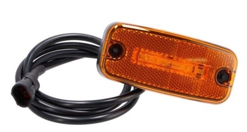 Poziční světlo DAF, LED s odrazkou, s kabelem 700mm a koncovkou
