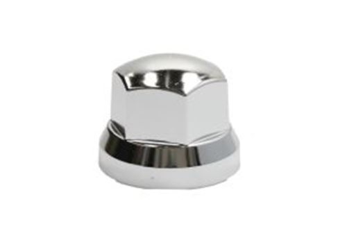 Krytka kolového šroubu CARGO 32 mm, chrom, nižší