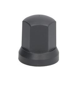 Krytka kolového šroubu CARGO 33 mm, černá, vyšší