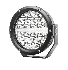 Dálkový LED reflektor s pozičním světlem, 52W, 17,7cm