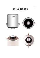 2ks žiarovka LED 12V 21W BA15s číra 13LED (1)