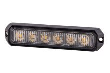 Stroboskop Luminex 6x LED, oranžový