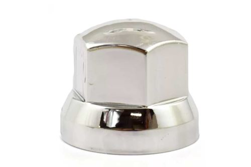 Krytka kolového šroubu CARGO 33 mm, chrom, nízká