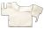 Kožené koberce Renault T - rovná podlaha, hladká koženka, béžové
