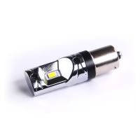 Žárovka LED 12V-24V 21W BA15s čirá 33xLED