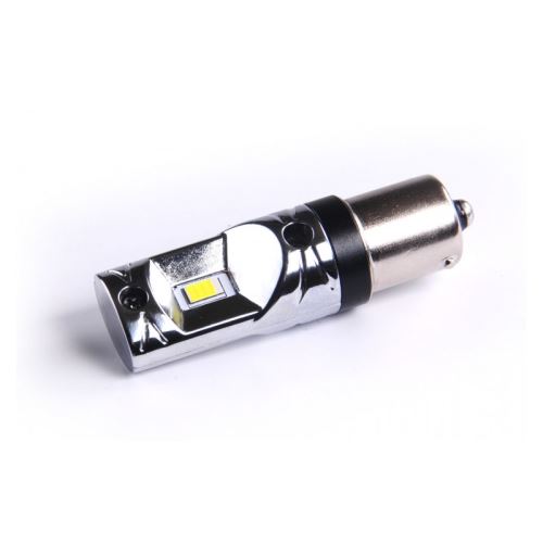 Žárovka LED 12V-24V 21W BA15s čirá 33xLED