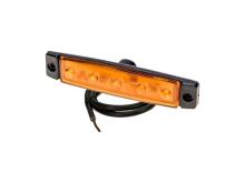 Pozičné svetlo Proplast LED, oranžové