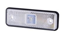 Pozičné svetlo LED biele, 31x98 s gumovou podložkou