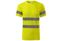 Reflexné tričko, žlté