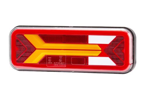 Koncové LED světlo Luminex 12/24V s dynamickým blikačem, levé (4)