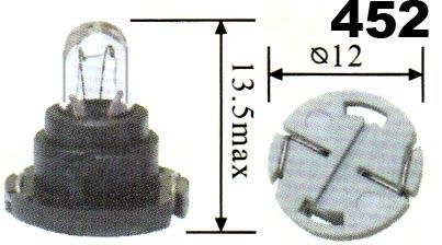 Žiarovka tachografu T5 14V 1,2W (27325)