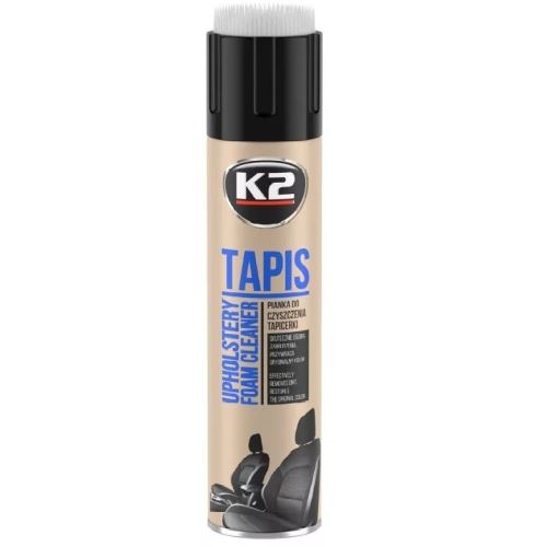 Pěnový čistič textilií s kartáčem K2 Tapis, 600ml