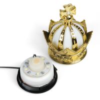 LED světelný podstavec pro osvěžovač vzduchu - Královská koruna, USB (2)