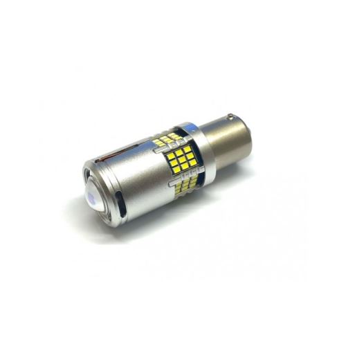 žárovka LED 12V 21W BA15s čirá CANBUS 3400lm