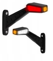 Obrysové světlo Fristom FT-146 LED, dlouhé, pravé